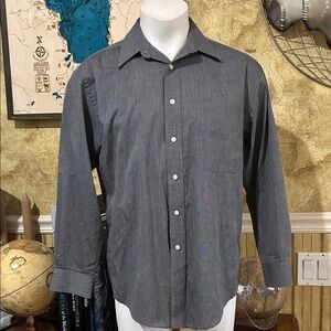 YSL Men's button down dress Shirt. Size 16 32-33